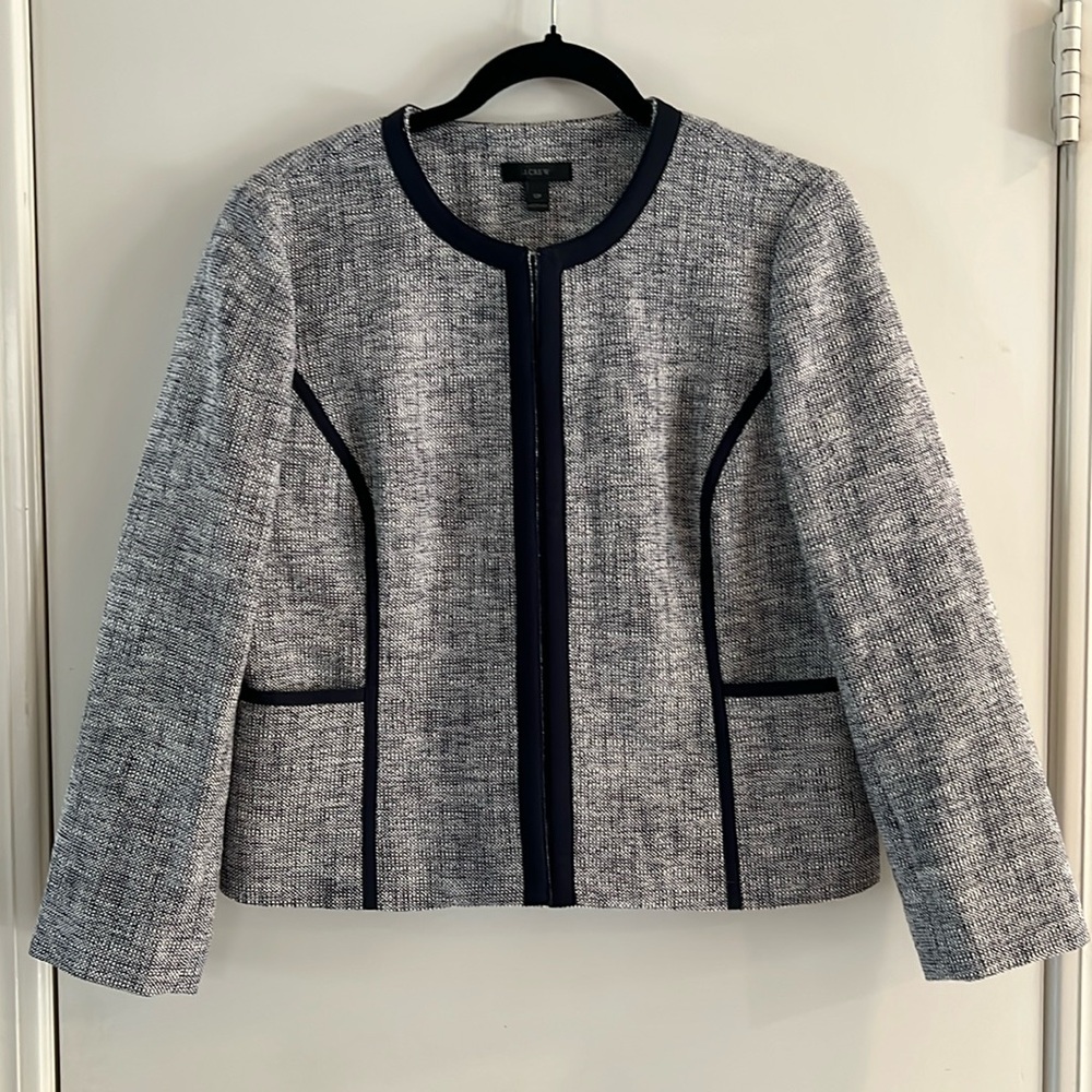 J. Crew Women’s Tweed Cropped Jacket